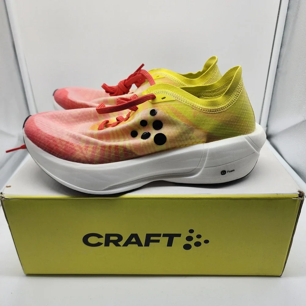 Craft Nordlite Speed Running Shoes Women's 7.5 N Light Inferno Carbon Plate